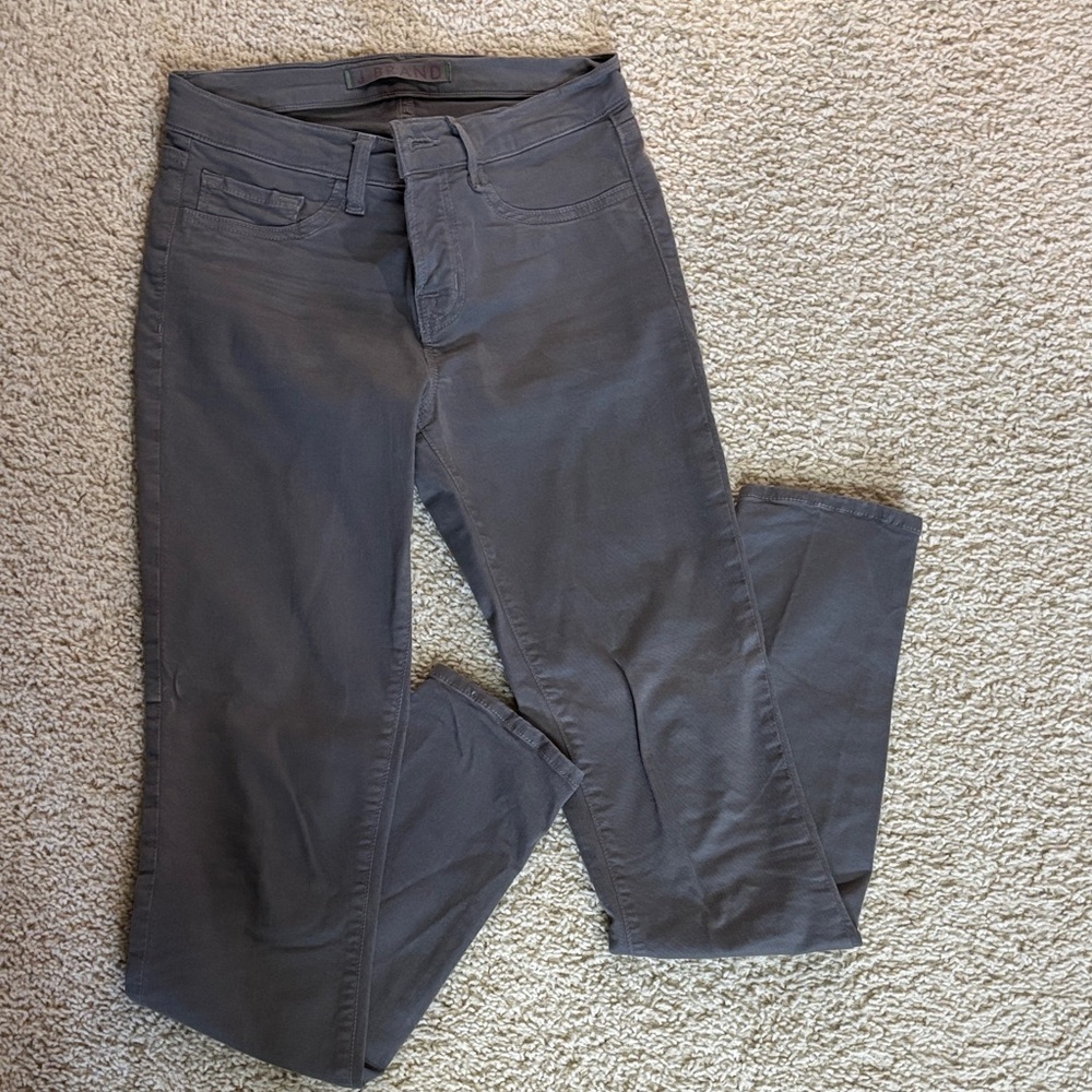 J Brand skinny gray jeans